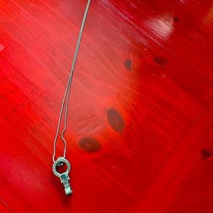 Brighton work id necklace holder.